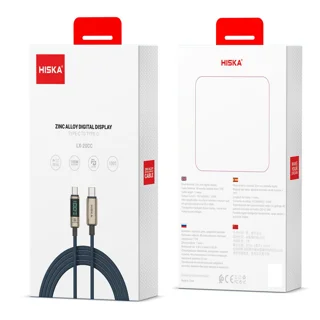 کابل تبدیل USB-C به USB-C هیسکا مدل LX-20CC طول 1 متر 101711707