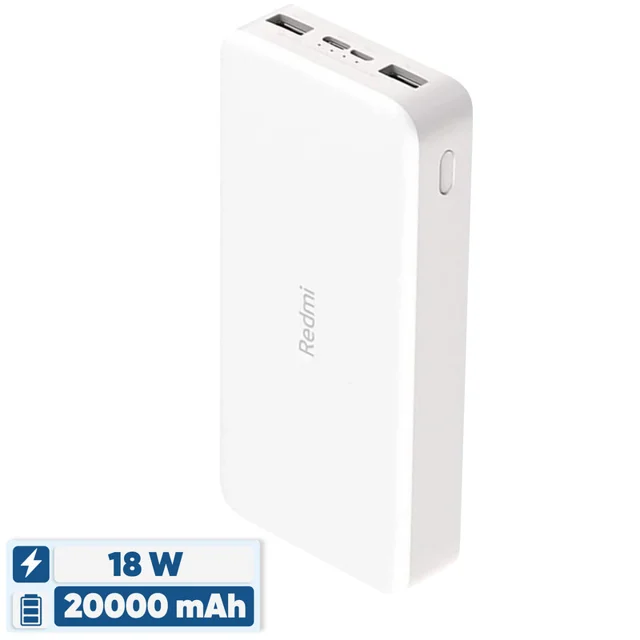 پاوربانک 18 وات شیائومی مدل Redmi PB200LZM ظرفیت 20000 میلی آمپر ساعت 101651462