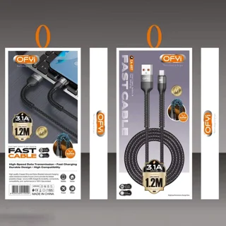 کابل تبدیل USB به USB-C اوفی مدل CA-05T 5A طول 1.2 متر 101711656