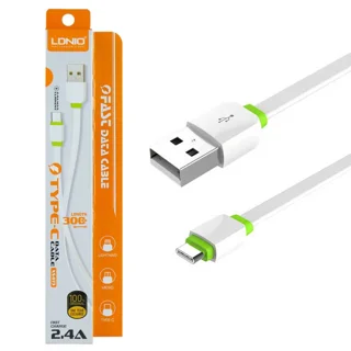 کابل تبدیل USB به USB-C الدینیو مدل XS-073 طول 0.3 متر 101711615