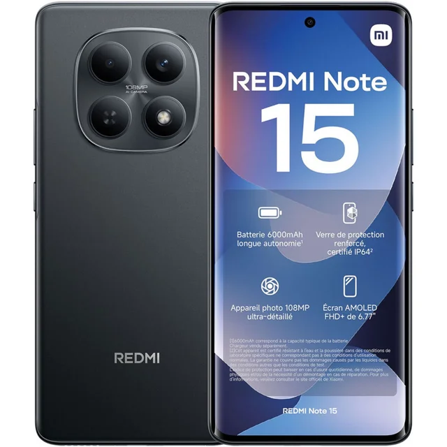 گوشی موبایل شیائومی مدل Redmi Note 15 4G دو سیم کارت ظرفیت 256 گیگابایت و رم 8 گیگابایت 101650632