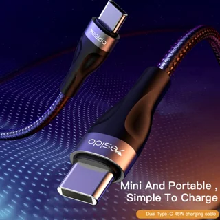 کابل تبدیل usb-C به usb-C یسیدو مدل CA83 طول 0.3 متر 101711535