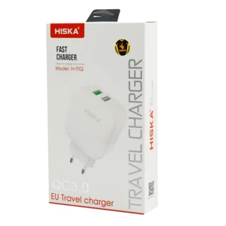 شارژر دیواری هیسکا مدل H111Q به همراه کابل تبدیل USB-C 101651316