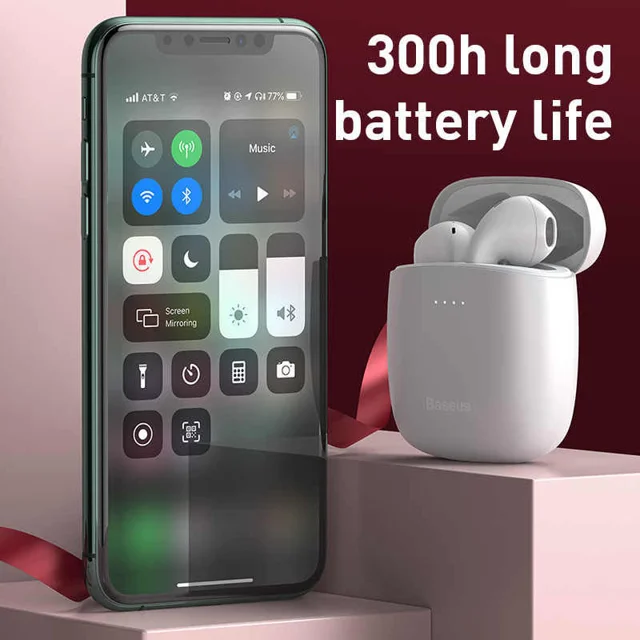 هدفون بی‌ سیم باسئوس مدل ENCOK W04 101650763