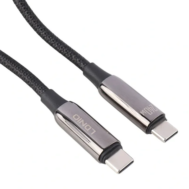 کابل تبدیل  USB-C به USB-C الدینیو مدل LC921C 240W طول 1 متر 101711407