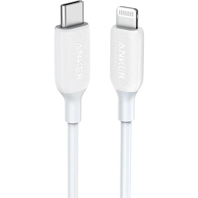 کابل تبدیل USB-C به لایتنینگ انکر مدل A8833 طول 1.8 متر 101711297
