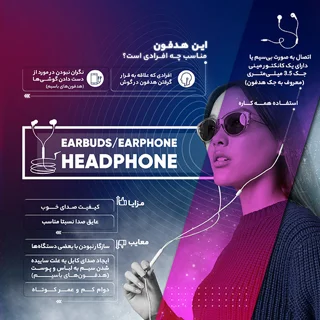 هدفون آمپلیفای مدل VK-1002 101650743