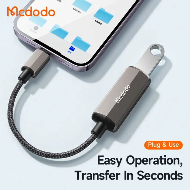 مبدل لایتنینگ به USB3.0 / لایتنینگ مک دودو مدل CA269 101650870